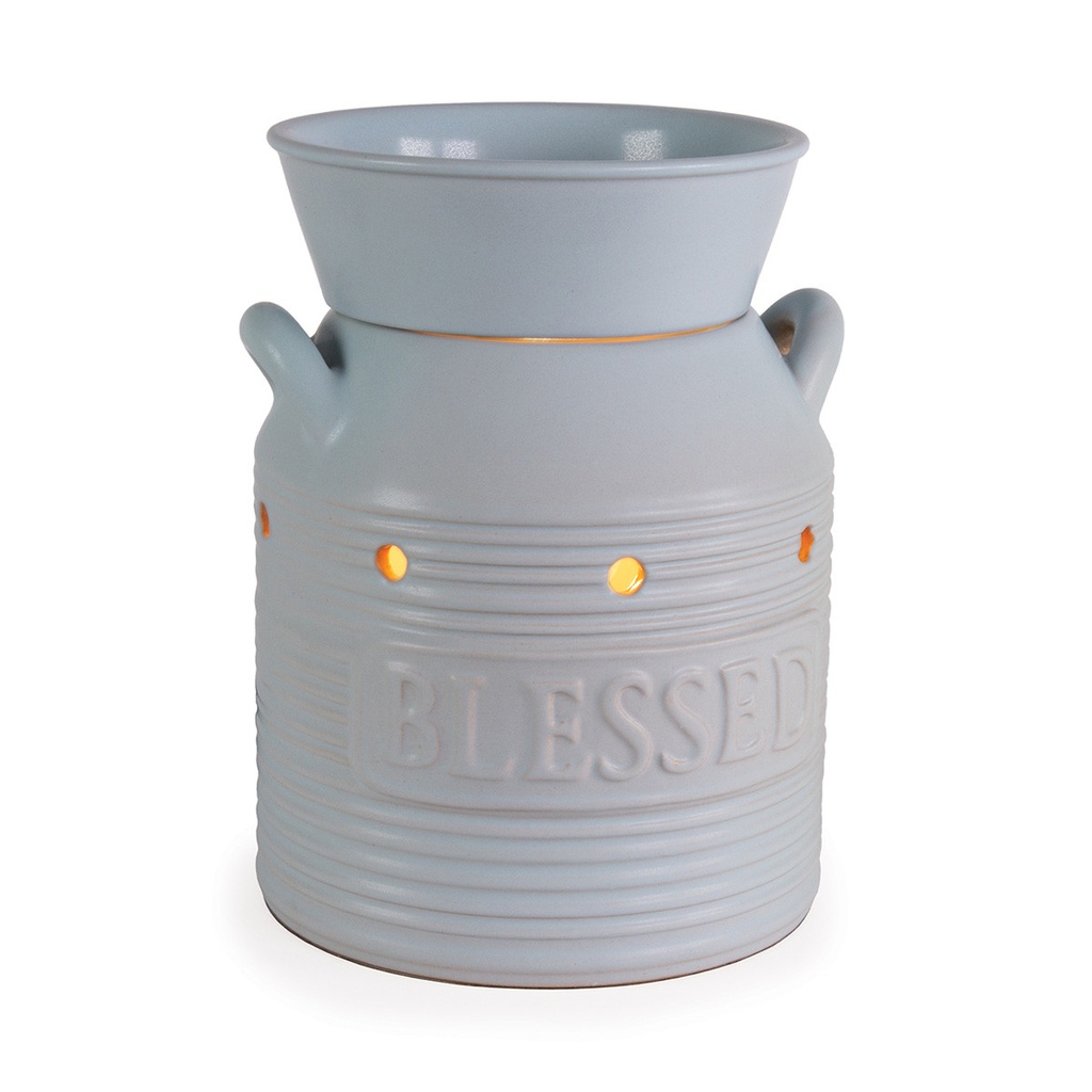 Blue Blessed Wax Warmer